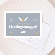 Lieblingsmuggel - Postkarte