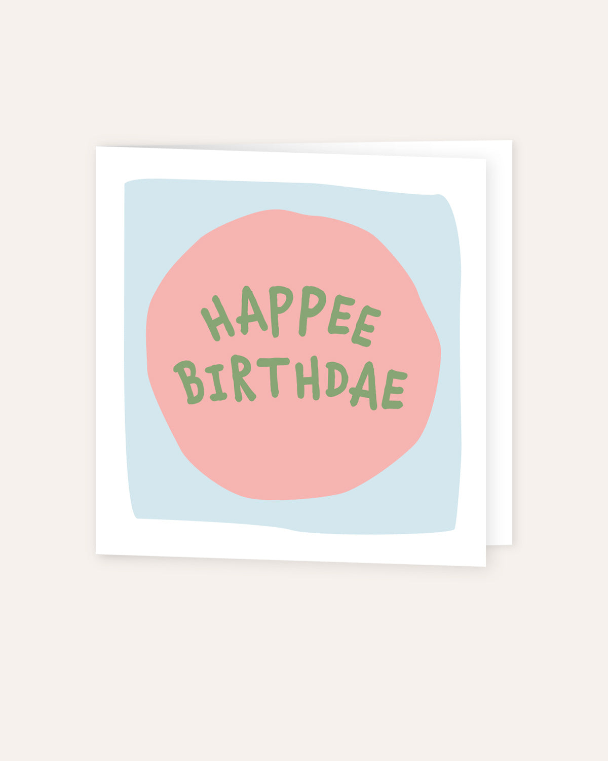 Happee Birthdae - Grußkarte Grußkarte Visual Statements®