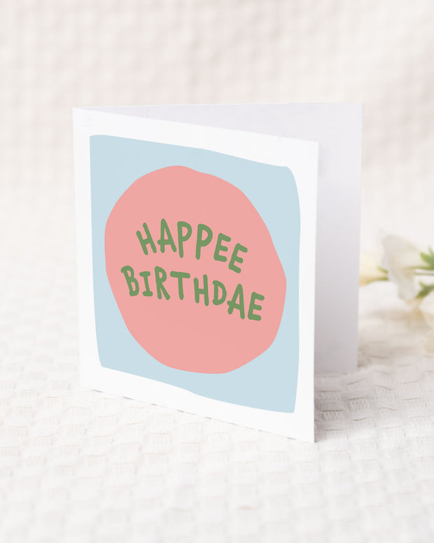 Happee Birthdae - Grußkarte Grußkarte VISUAL STATEMENTS