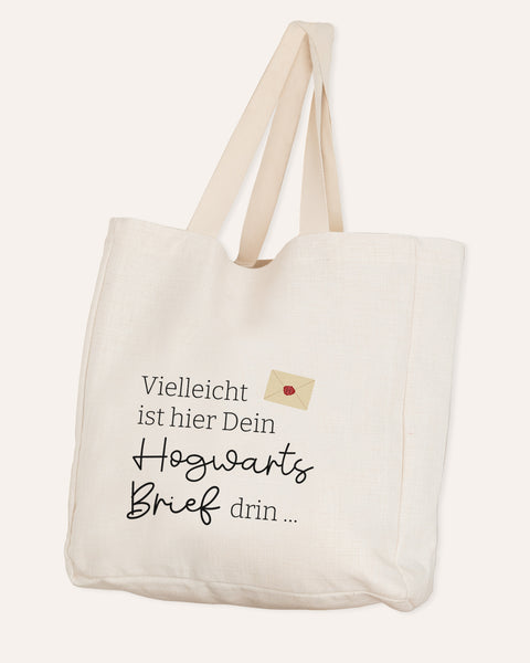 Hogwartsbrief - Stofftasche Stofftasche Visual Statements®