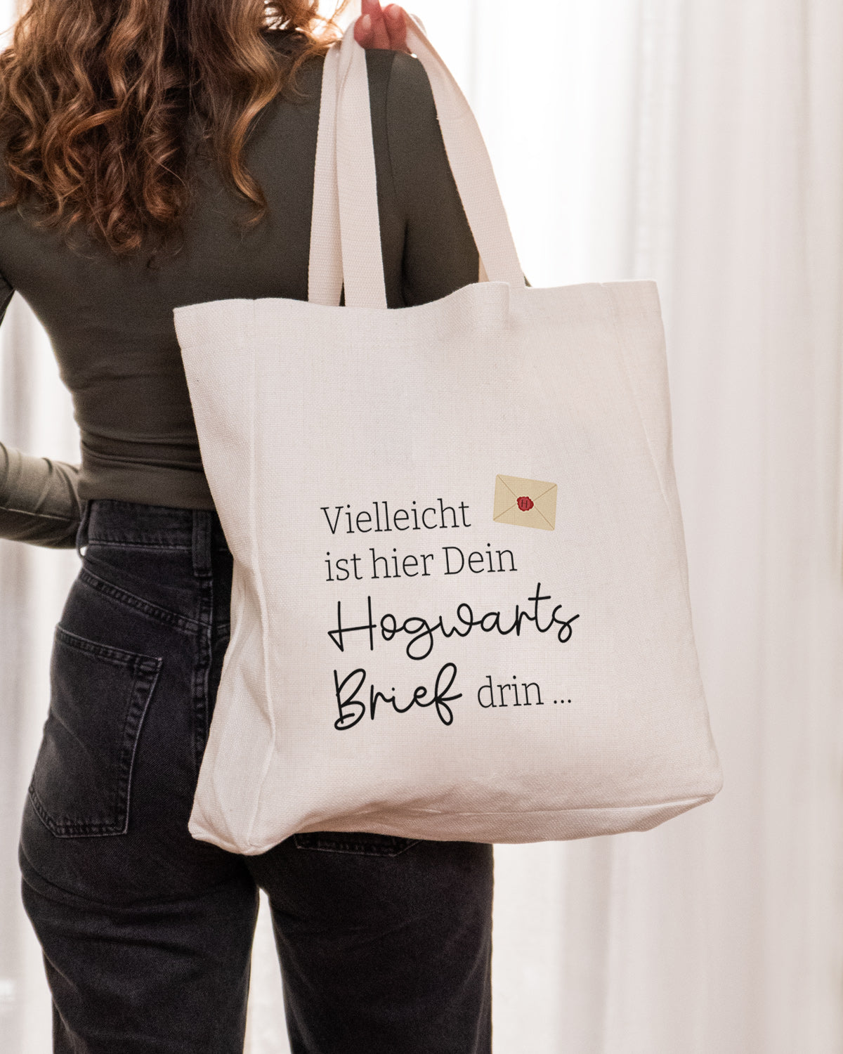 Hogwartsbrief - Stofftasche Stofftasche Visual Statements®
