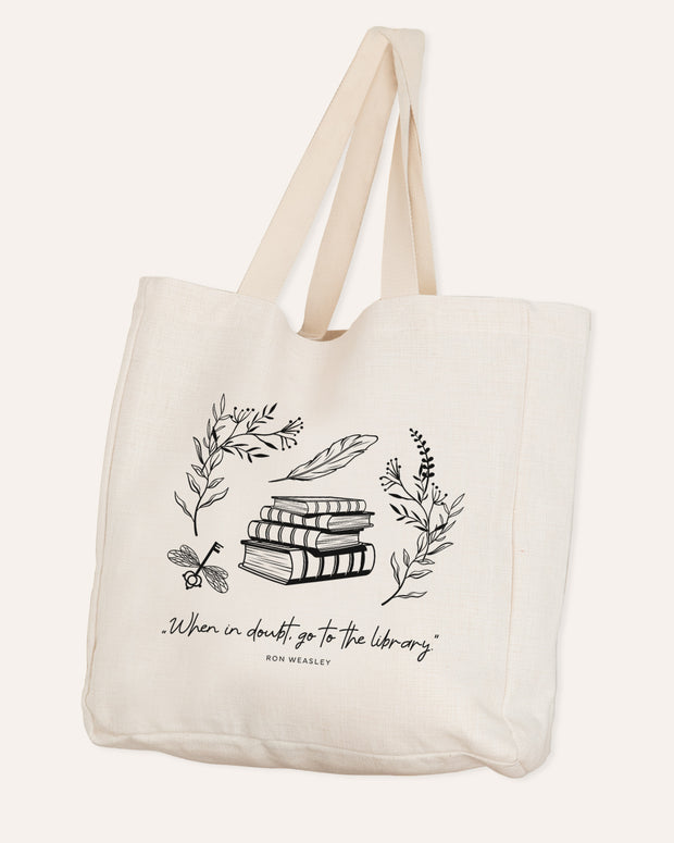 Library - Stofftasche