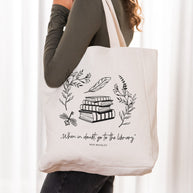 Library - Stofftasche