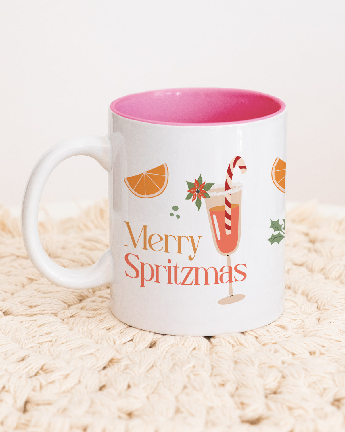 Merry Spritzmas - Tasse Pink Tasse Visual Statements®