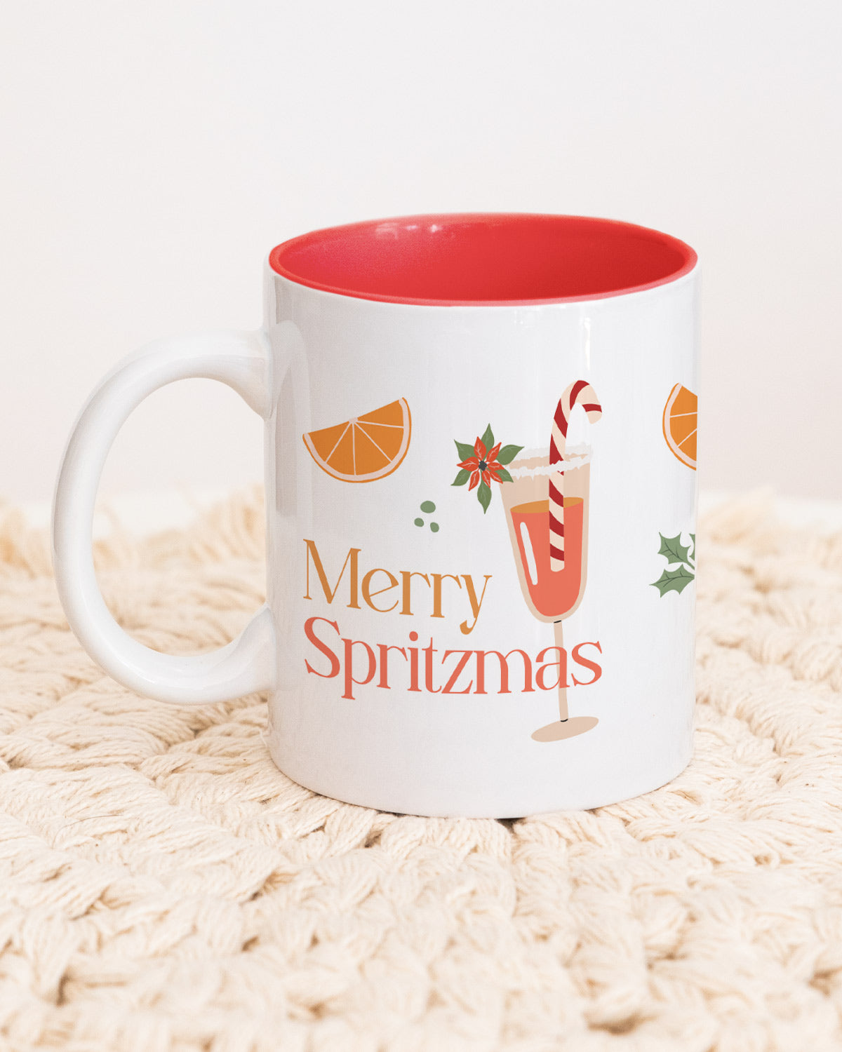Merry Spritzmas - Tasse Rot Tasse Visual Statements®