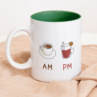 AM Coffee | PM Glühwein - Tasse