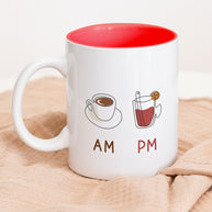 AM Coffee | PM Glühwein - Tasse