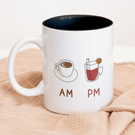 AM Coffee | PM Glühwein - Tasse