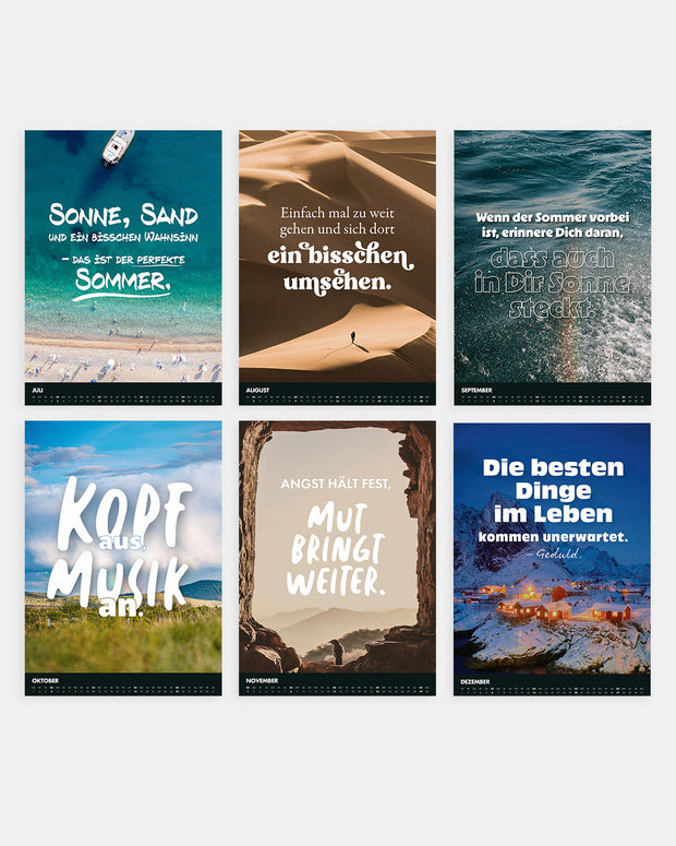 Best of VS - Monatstischkalender 2026