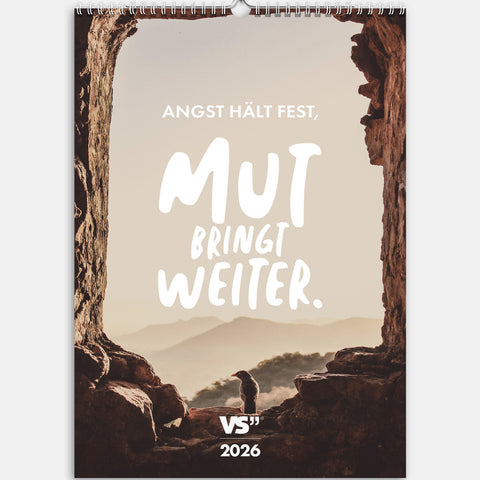 Best of VS Monatswandkalender 2026 Kalender Visual Statements®