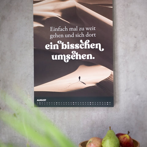 Best of VS Monatswandkalender 2026 Kalender Visual Statements®