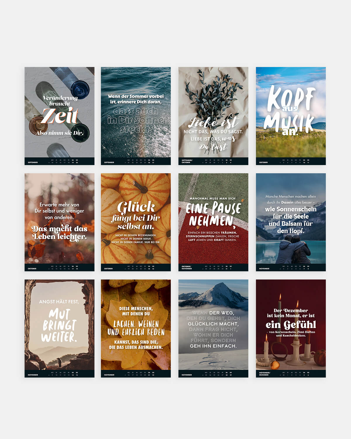 Best of VS - Wochentischkalender 2026 Kalender Visual Statements®