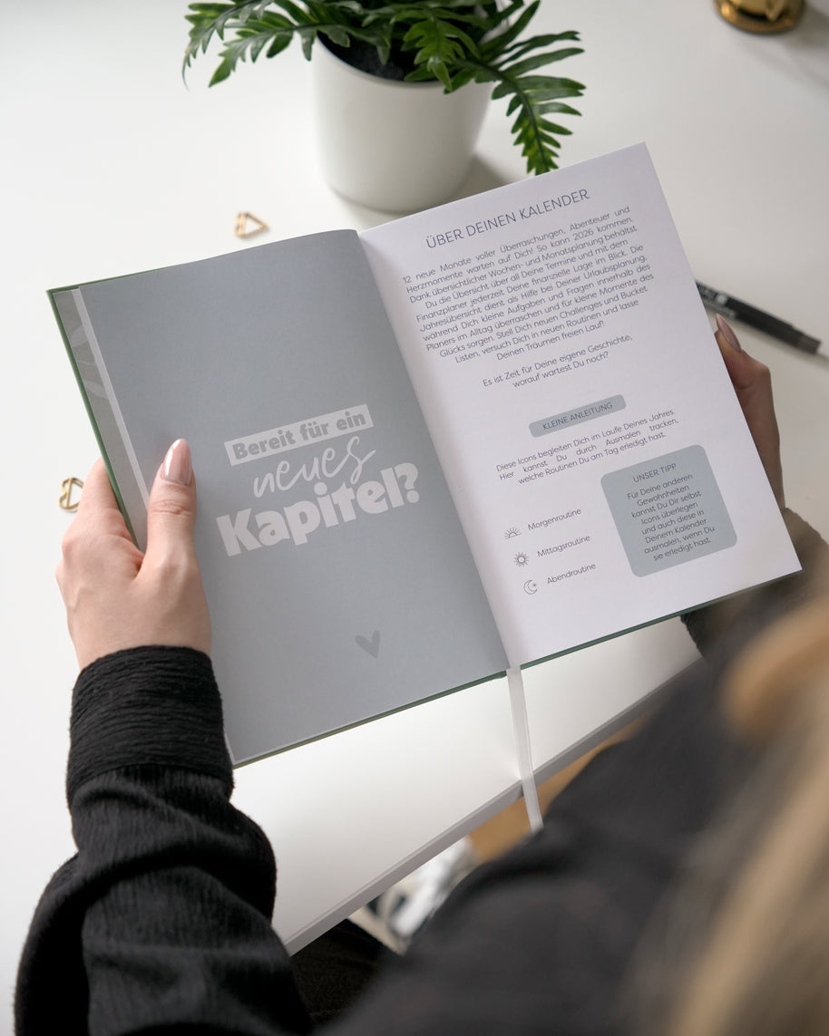 Träum mal drüber nach - Terminplaner 2026