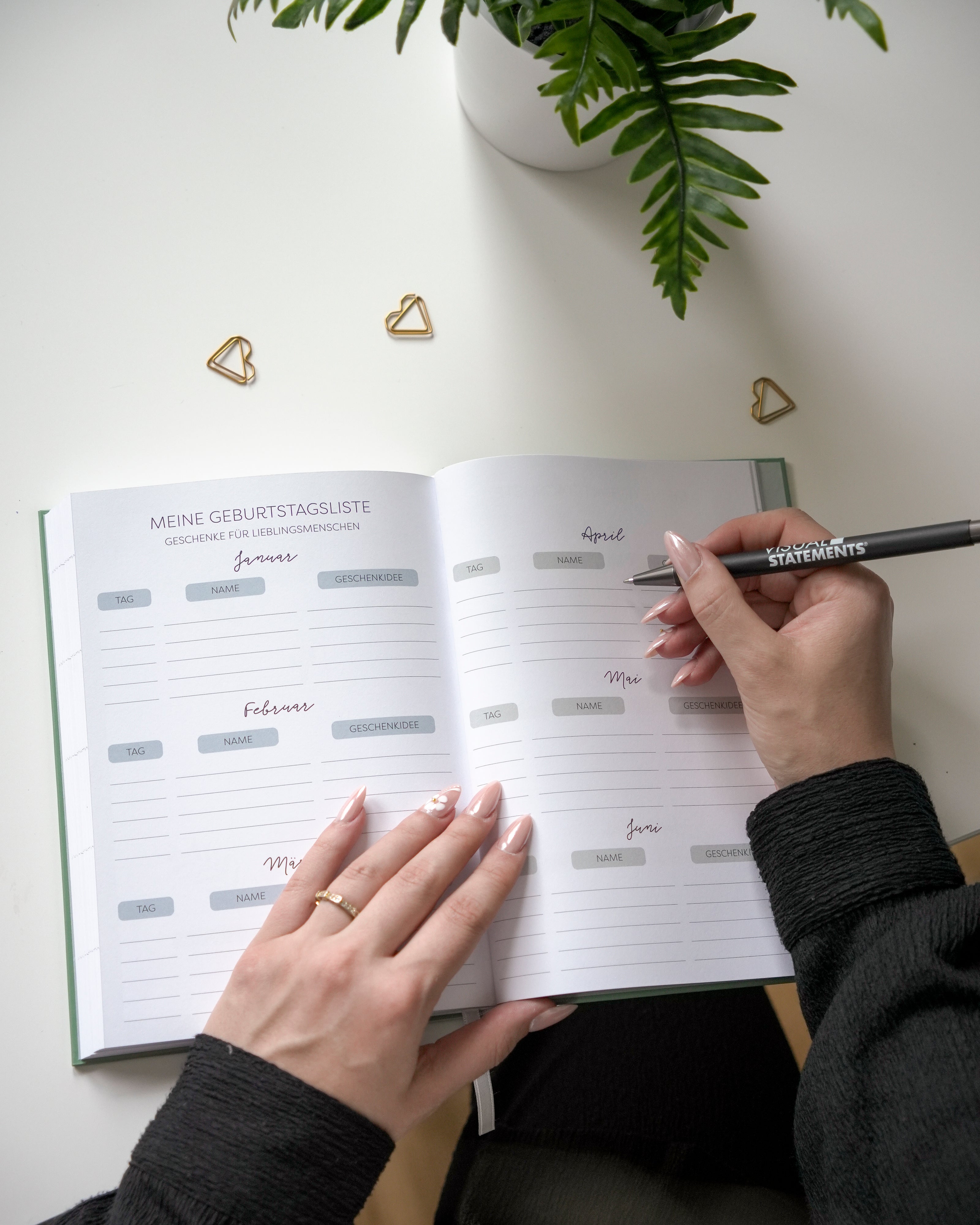 Träum mal drüber nach - Terminplaner 2026 Planer & Bücher Visual Statements®