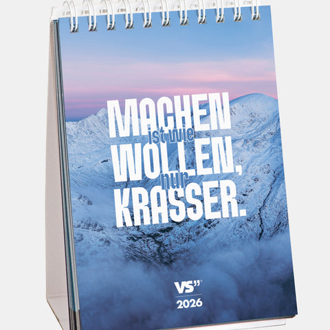 Motivation - Monatstischkalender 2026 Kalender Visual Statements®