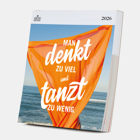 VS" - Postkartentischkalender 2026 Kalender Visual Statements®