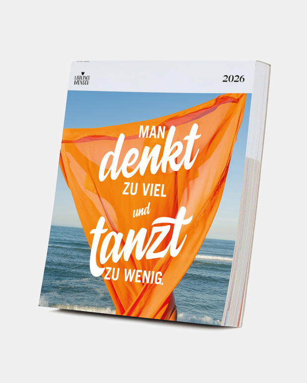 VS" - Postkartentischkalender 2026