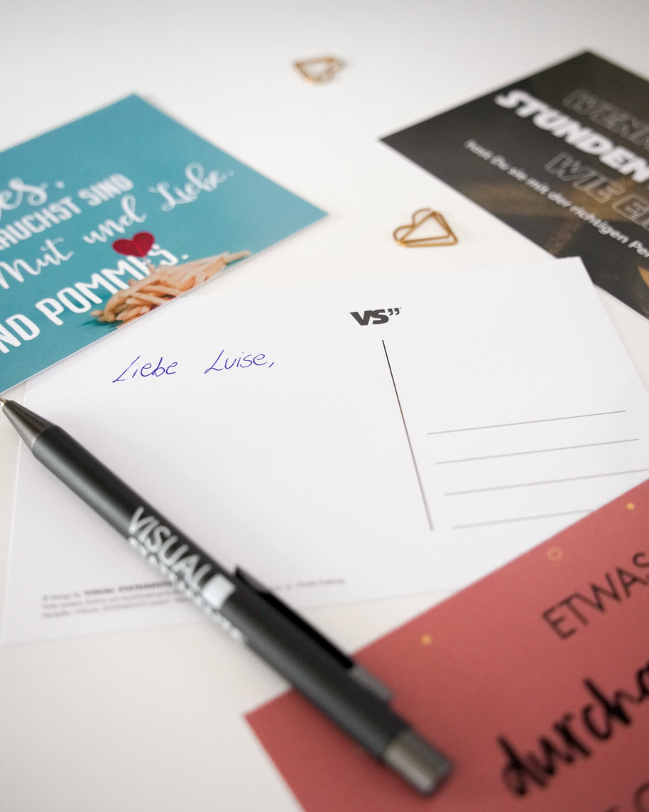 VS" - Postkartentischkalender 2026