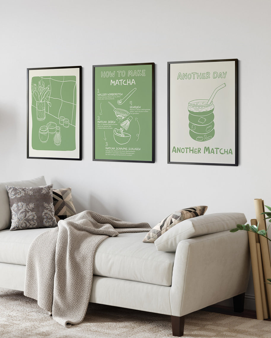 Matcha Illustration - Poster