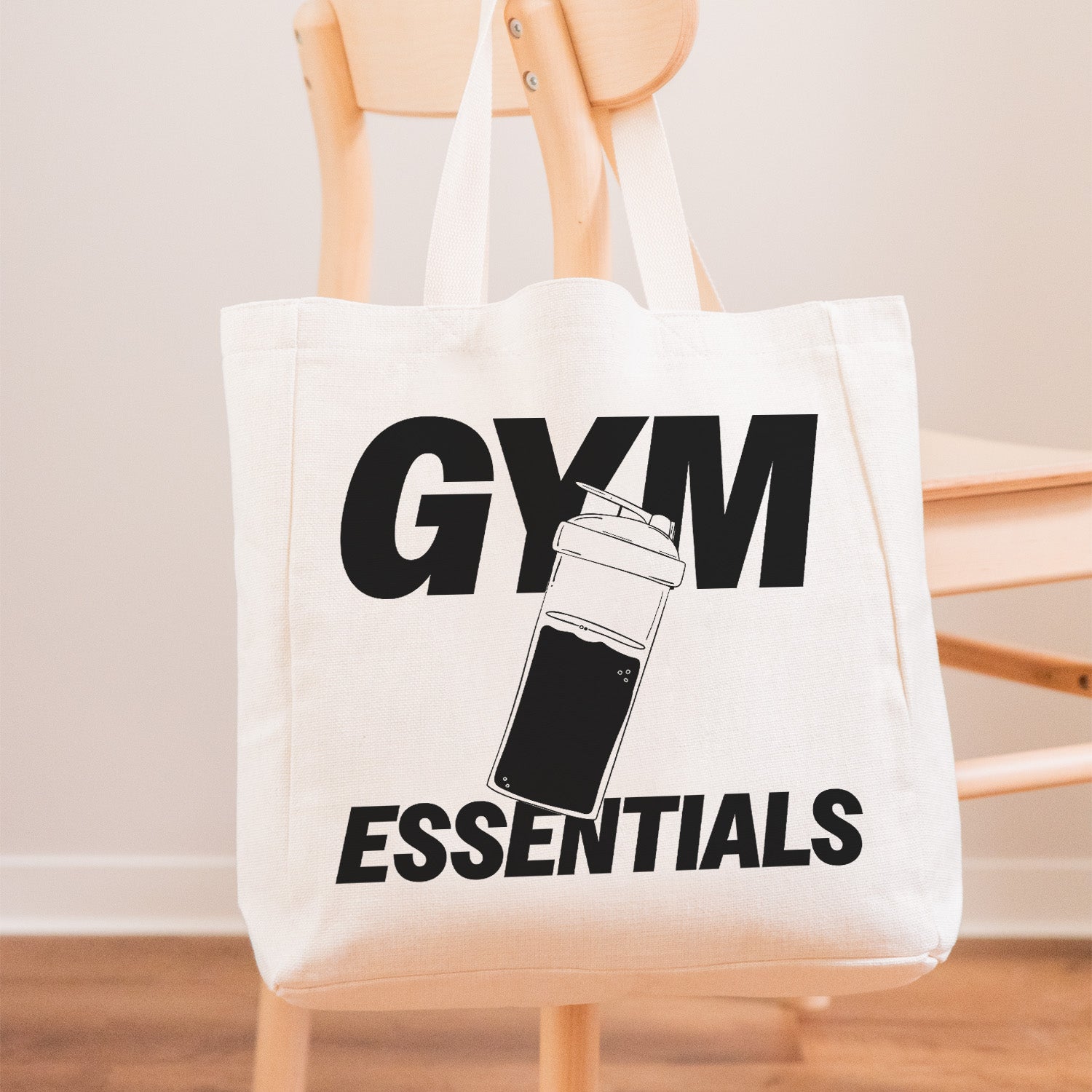 Gym Essentials - Stofftasche Stofftasche Visual Statements®