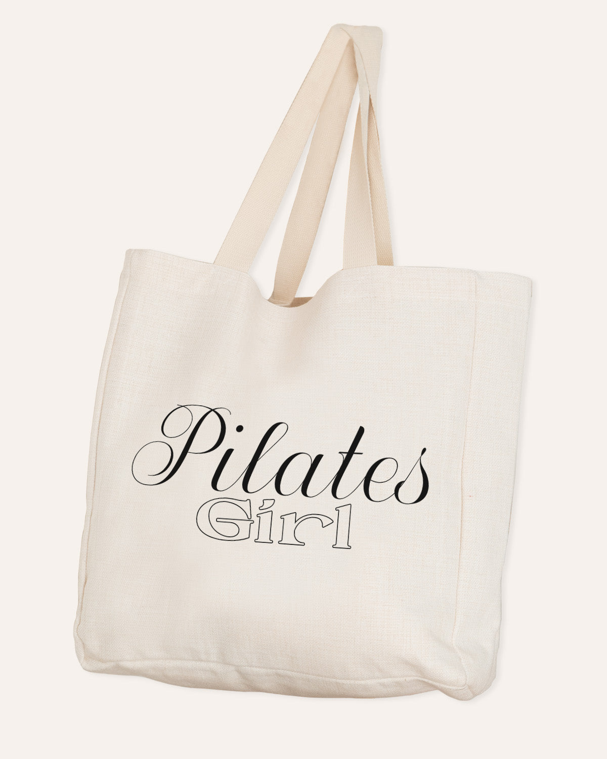 Pilates Girl - Stofftasche Stofftasche Visual Statements®