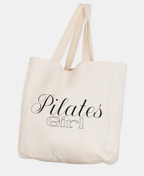 Stofftasche Pilates Girl, Tragetasche, Shopper, Stofftasche mit Aufdruck