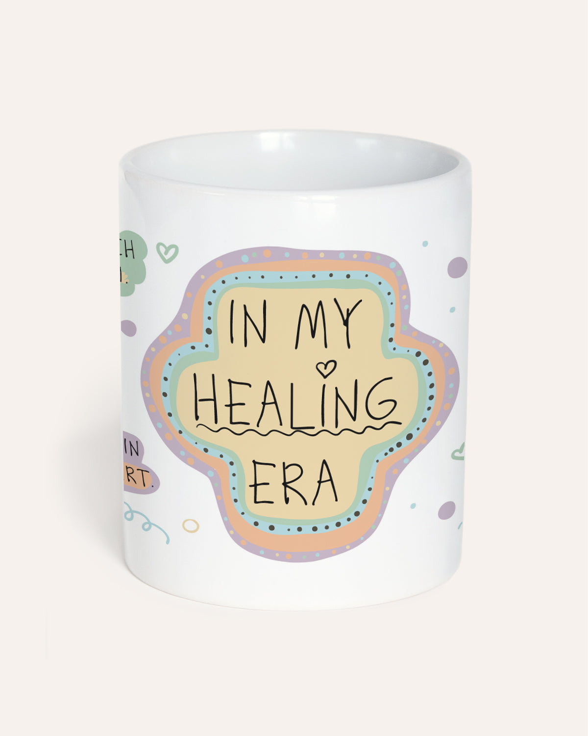 In my healing era - Tasse Weiß Tasse Visual Statements®