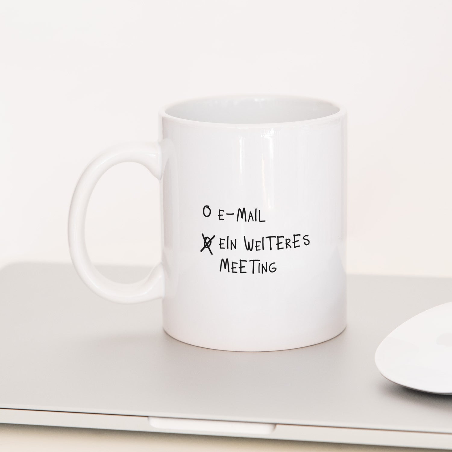 Check Box: E-Mail, weiteres Meeting - Tasse Tasse Visual Statements®