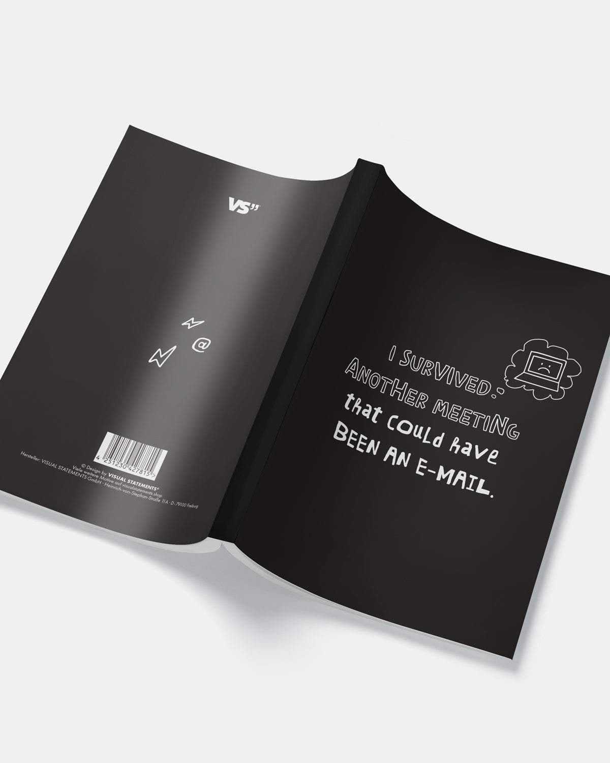 I survived another meeting - Notizbuch Planer & Bücher Visual Statements®