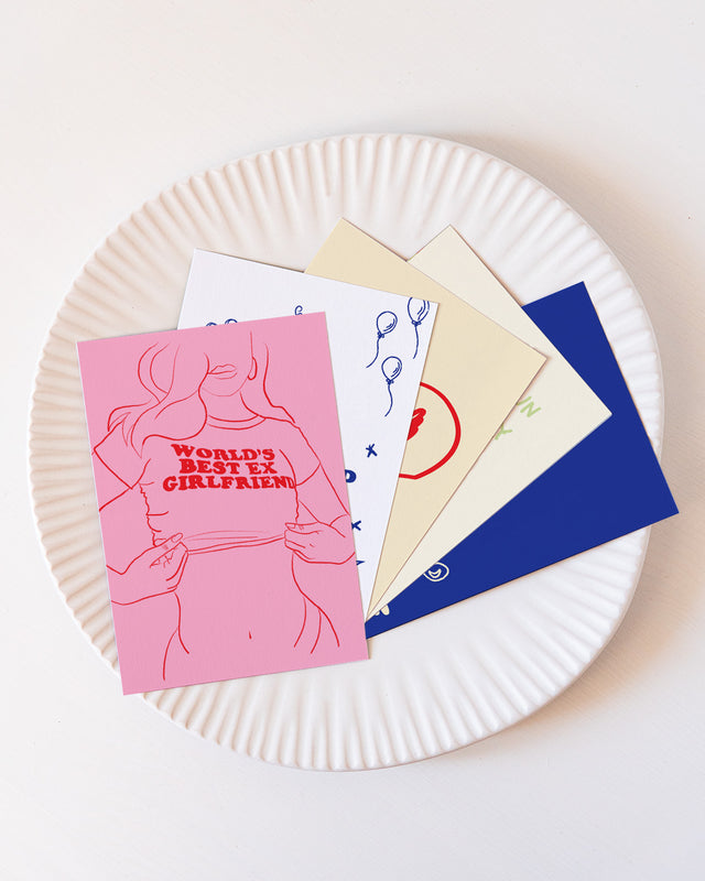 “EX” - Postkarten-Set Postkarten-Set Lieblingsmensch®