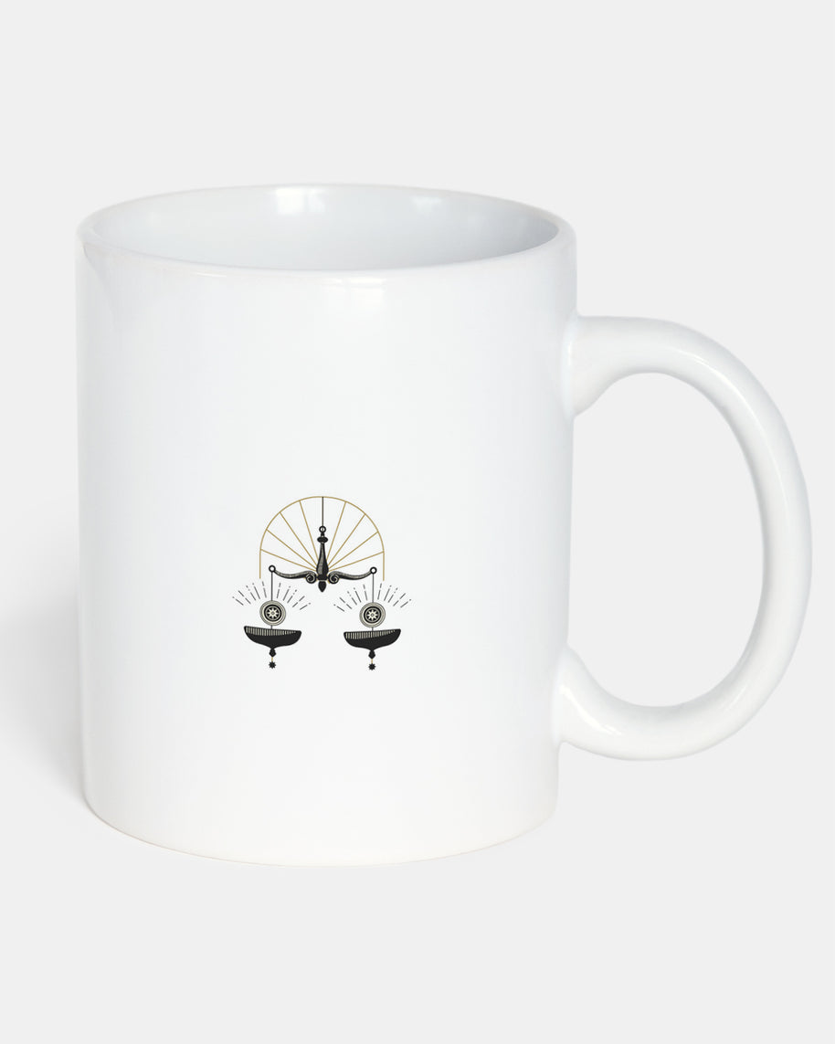 Tasse Weiss Sternzeichen Astrologie Aufdruck 
