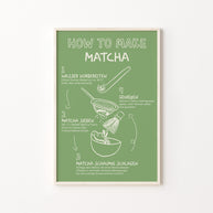 How to Make Matcha - Poster