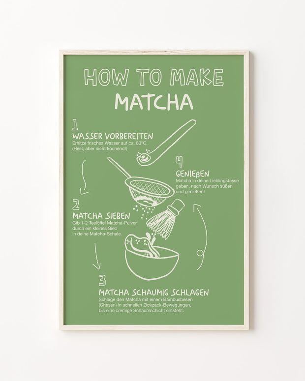How to Make Matcha - Poster