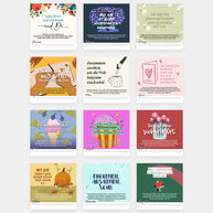 Holzaufsteller Kalender 2027 – Couple Bucket List Kalender Visual Statements®