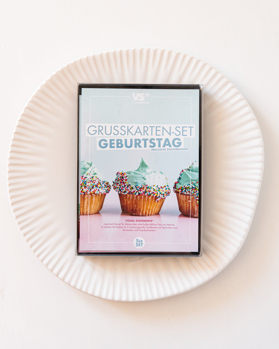 Geburtstag - Grußkarten-Set