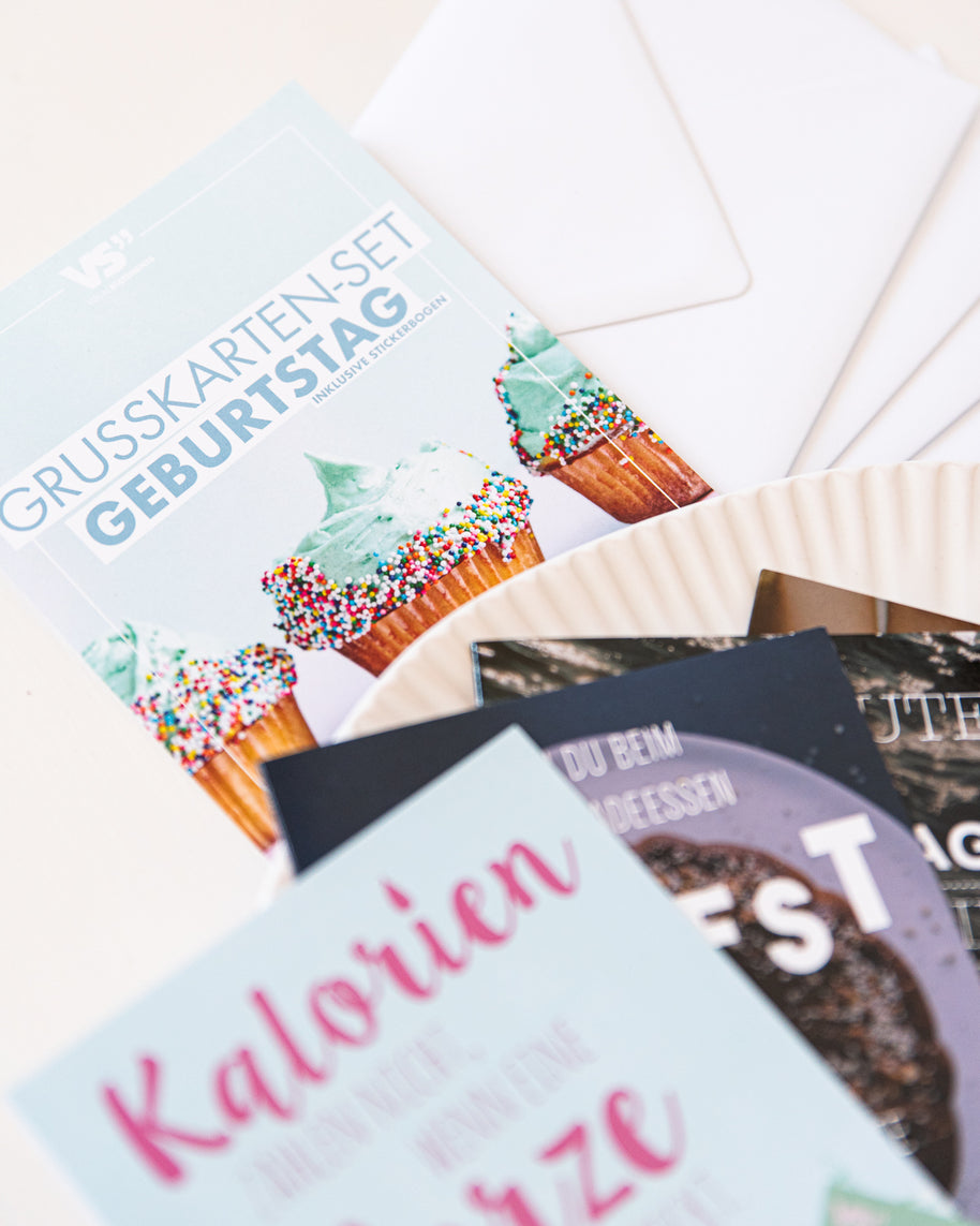 Geburtstag - Grußkarten-Set