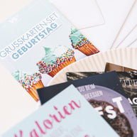 Geburtstag - Grußkarten-Set