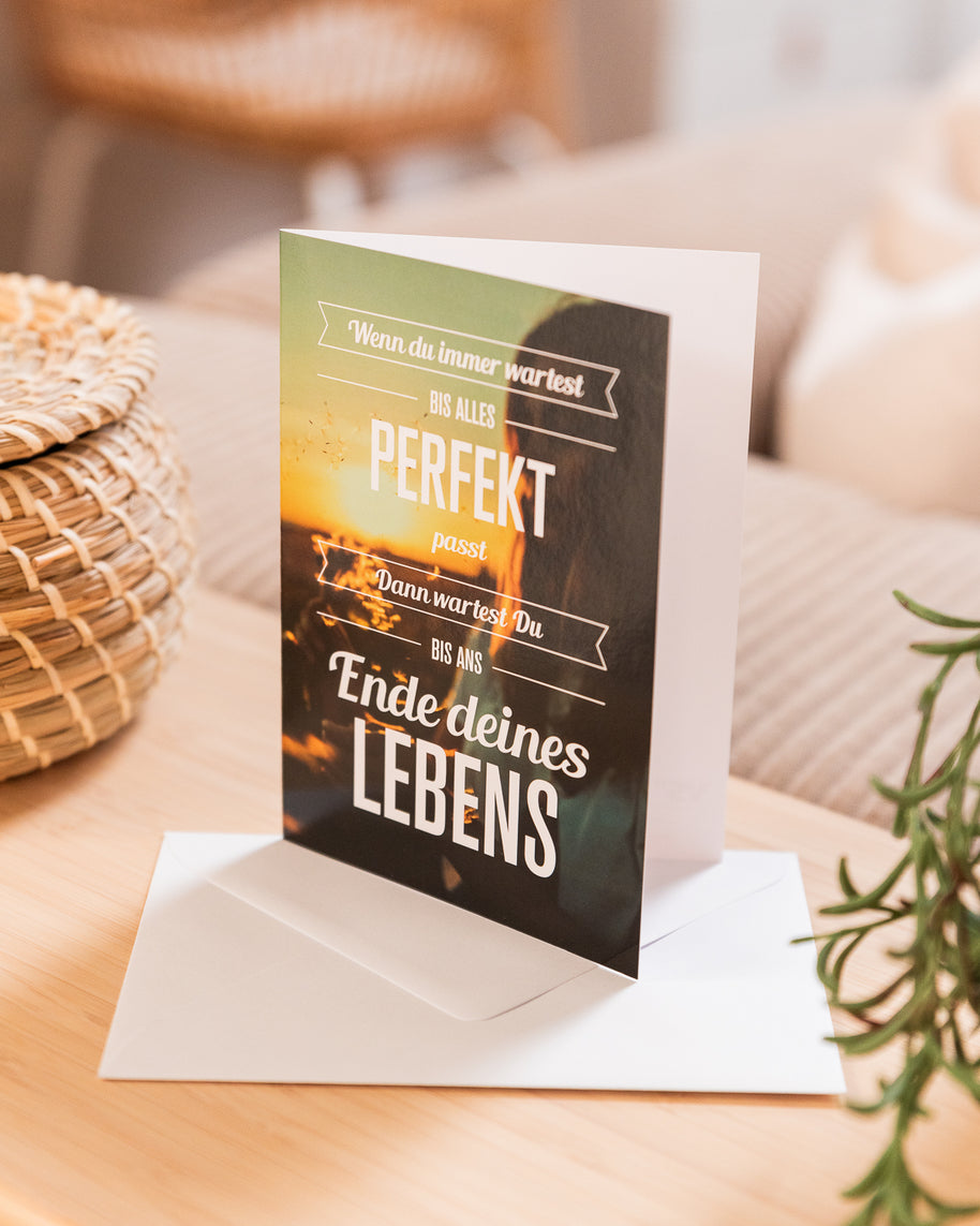 Lebensweisheiten - Grußkarten-Set