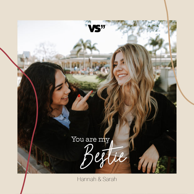 You are my Bestie - Karten im Holzaufsteller