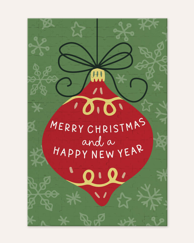 Merry Christmas - Puzzle 99 Teile VISUAL STATEMENTS