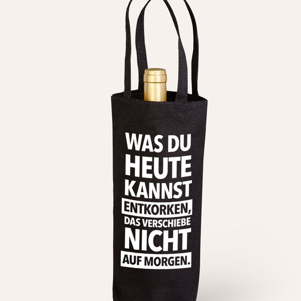 Entkorken - Flaschenbeutel Flaschenbeutel Visual Statements®
