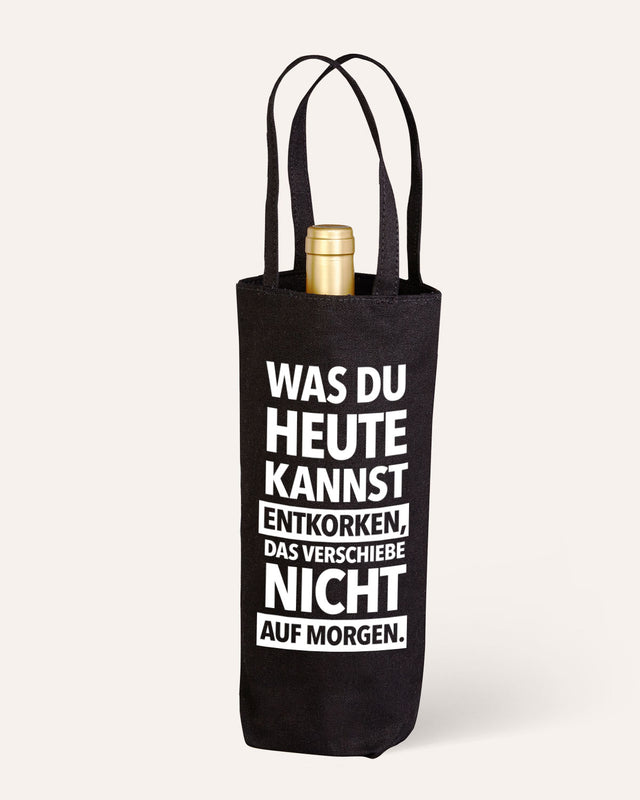 Entkorken - Flaschenbeutel Flaschenbeutel VISUAL STATEMENTS