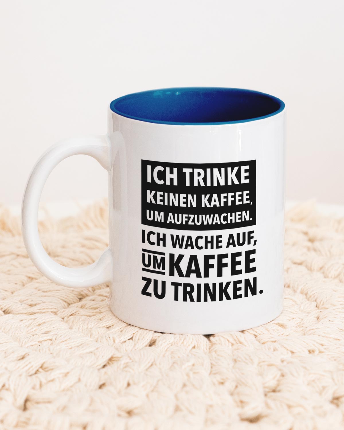 Kaffee - Tasse Dunkelblau Tasse wrdprn®