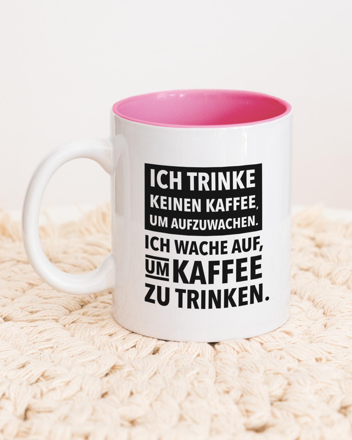 Fakt ist: - Tasse Pink Tasse Lieblingskollegen®
