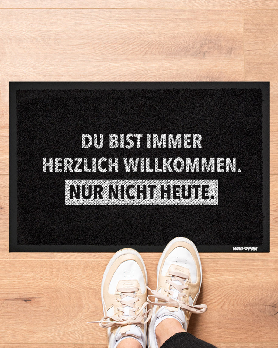 Nicht heute - Fußmatte