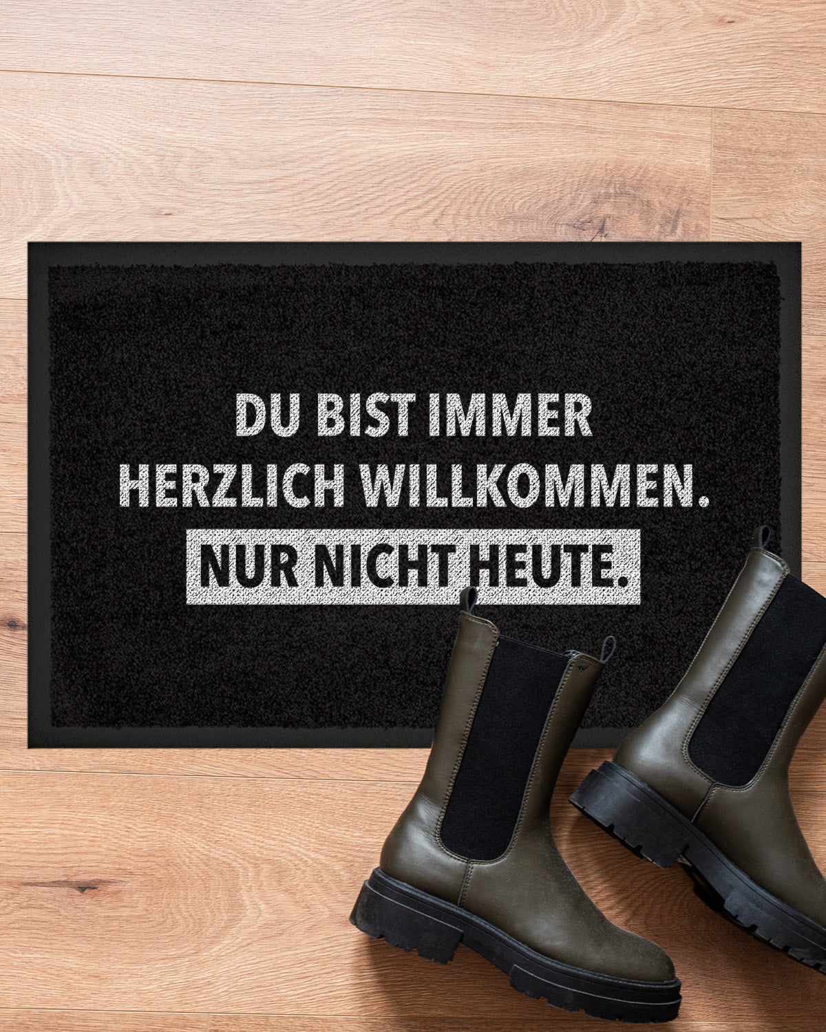 Nicht heute - Fußmatte Fußmatte Visual Statements®