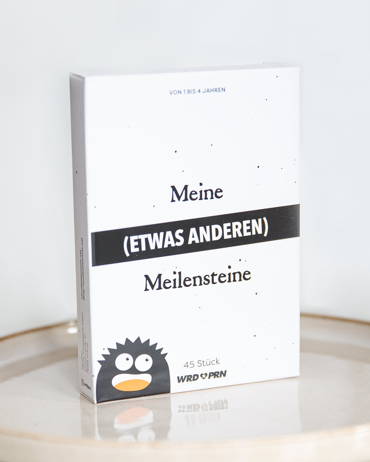 Ehrliche Meilensteine - Meilensteinkarten Meilensteinkarten wrdprn®
