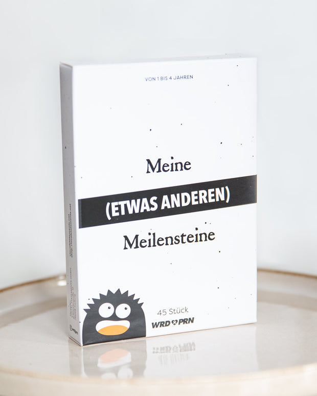 Ehrliche Meilensteine - Meilensteinkarten