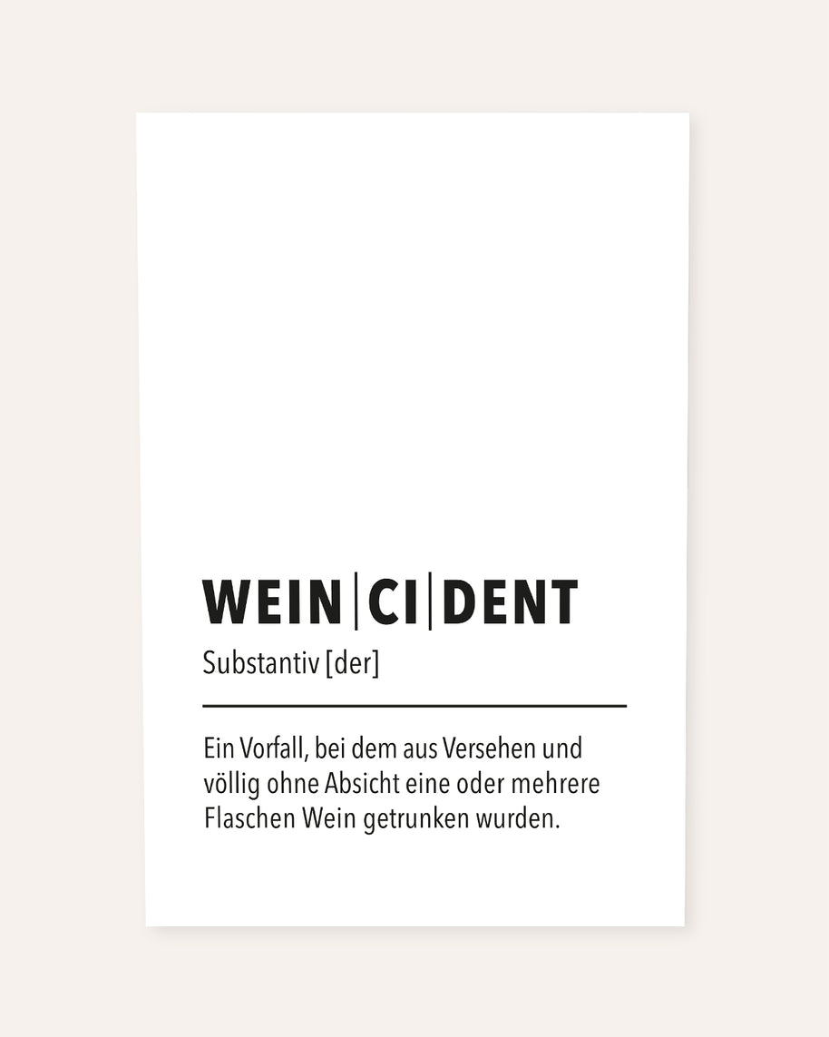 Weincident - Poster