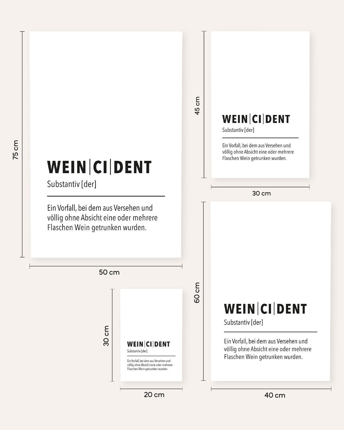 Weincident - Poster Poster wrdprn®